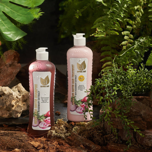 NATURAL SANT - Onion Biotin and Rosemary Shampoo Set