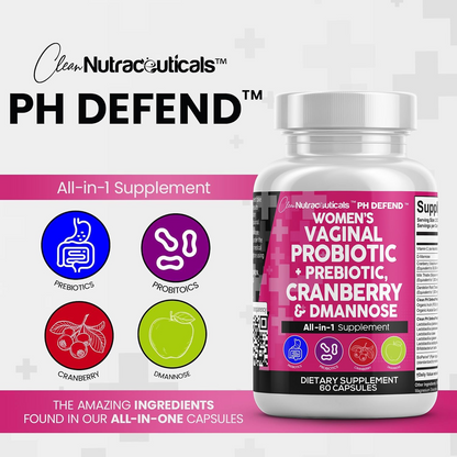 Clean Nutra PH Defend Probiotics for Women